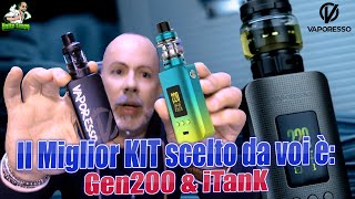 Vaporesso Gen200 & iTank miglior kit da cloud flavour di sempre UnikoSvapo Review 2023 screenshot 1