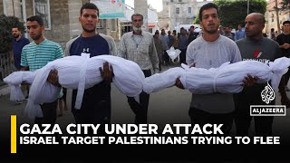 Dozens killed in Gaza as Israeli strikes intensify on main city