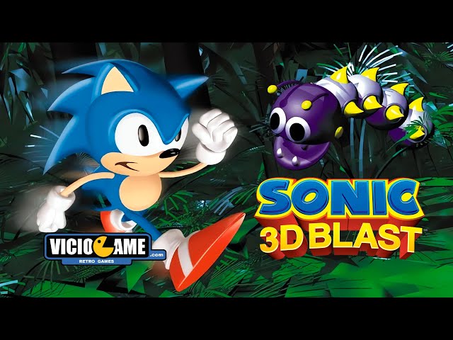 SS★SONIC 3D BLAST 海外版★箱付・説明書付・ソフト付 Amazon.com: Sonic 3D Blast (Renewed)