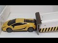 Rc lamborghini crash tested to destruction