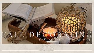Fall Decorate with Me! 🍂 | Decorate the Family Room, Kitchen Tablescape & More!