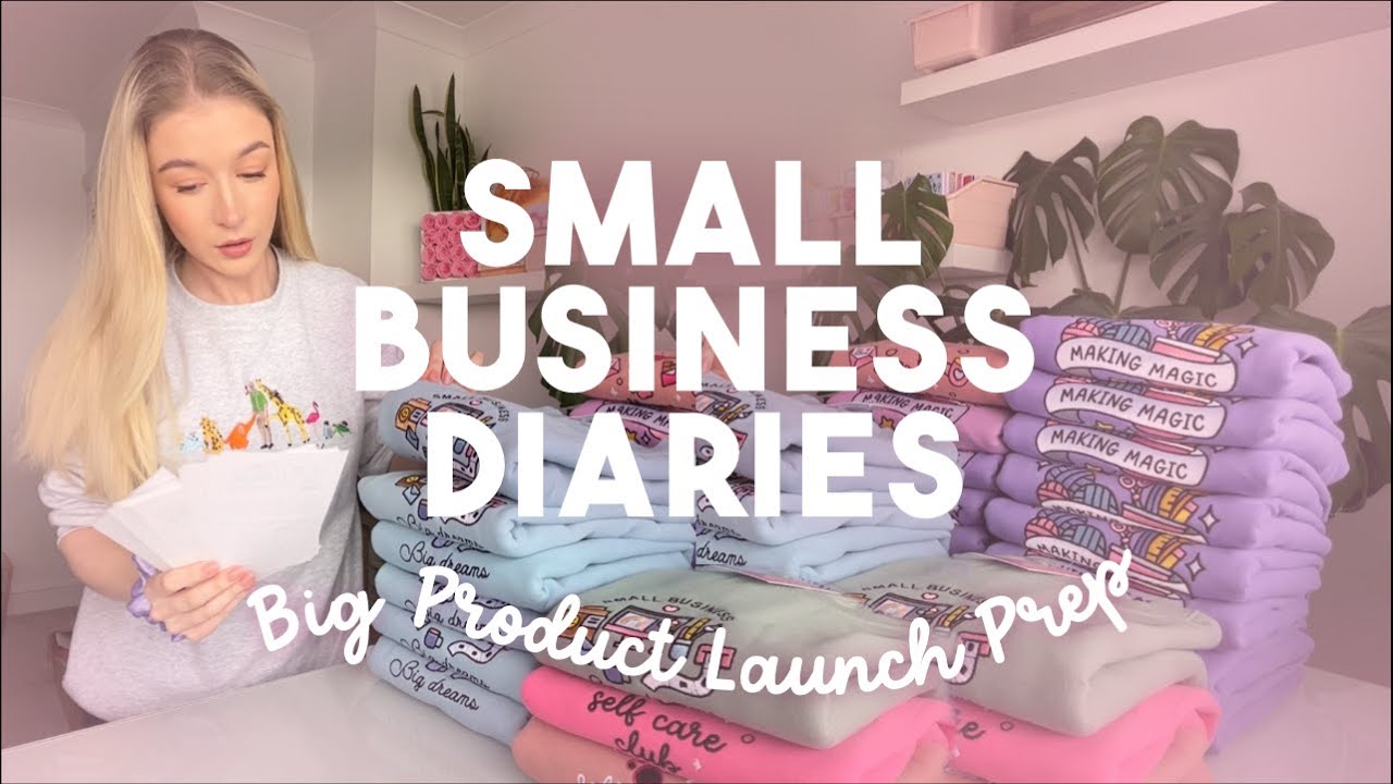 STUDIO VLOG | Running my Small Business & Prepping for a BIG Product ...