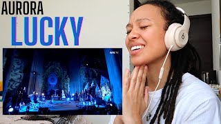 AURORA - Lucky (Live at Nidarosdomen) [REACTION]