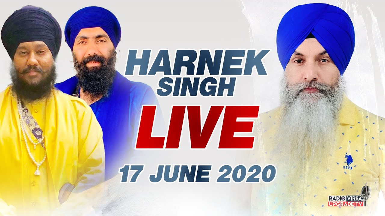 🔥HARNEK SINGH LIVE FROM UPGRADE TV STUDIO 🔥17 June 2020