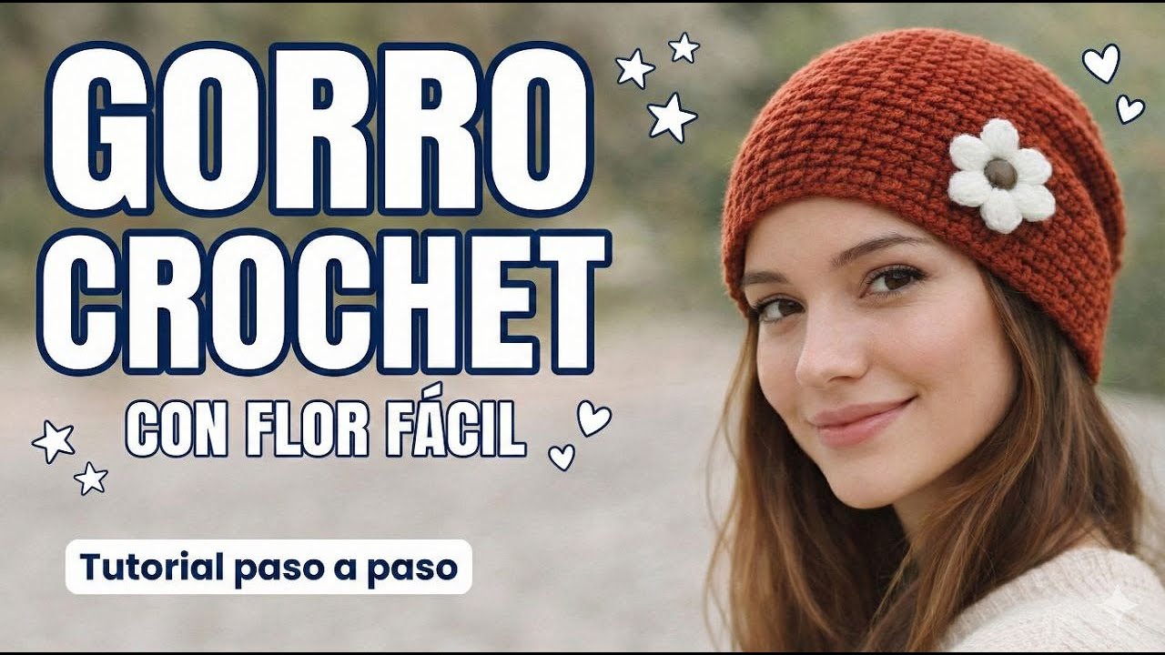 Gorro a Crochet Fácil y Rápido de tejer - YouTube