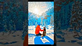 #magic #shorts #aiart #nextgenai #generativeart #midjourney #wintersurvival #winter ##husky #deer