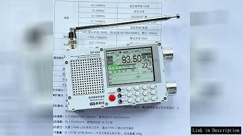 FG-300 Portable Signal Generator Adjustable 0.001Hz-200kHz 7.83HZ Schumann Resonance Ultra-Low Frequ