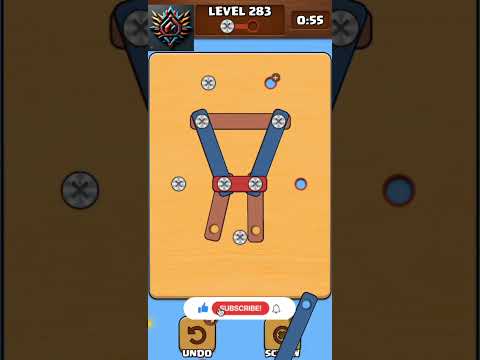 Nuts X Bolts and Screw Puzzle Level 281 to Level 285