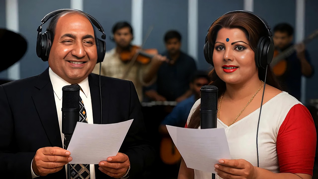 Mohammed Rafi with Sulakshana Pandit Duet Song