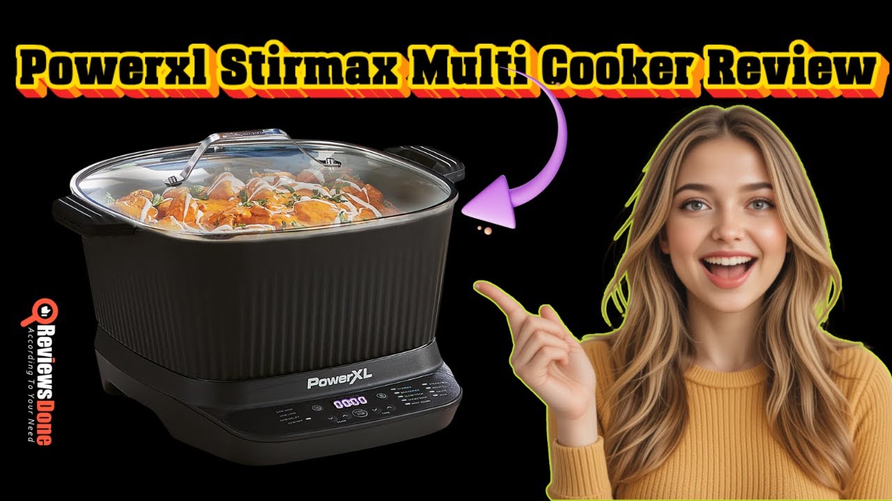 Обзор мультиварки Power XL Stirmax | Перемешивание без помощи рук и приготовление блюд быстрее (2...