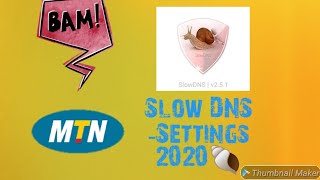💥MTN-SA💥 Slow DNS Settings 2020💥 screenshot 4