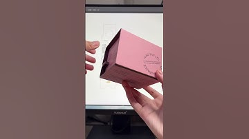 Dual-Tone Folding Box — Pink Meets Purple 💗💜 | Custom Luxury Packaging Design #luxurypackaging