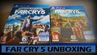 Far Cry 5 Deluxe Edition PS4 Unboxing Far Cry 5 Deluxe Edition PS4 Unboxing