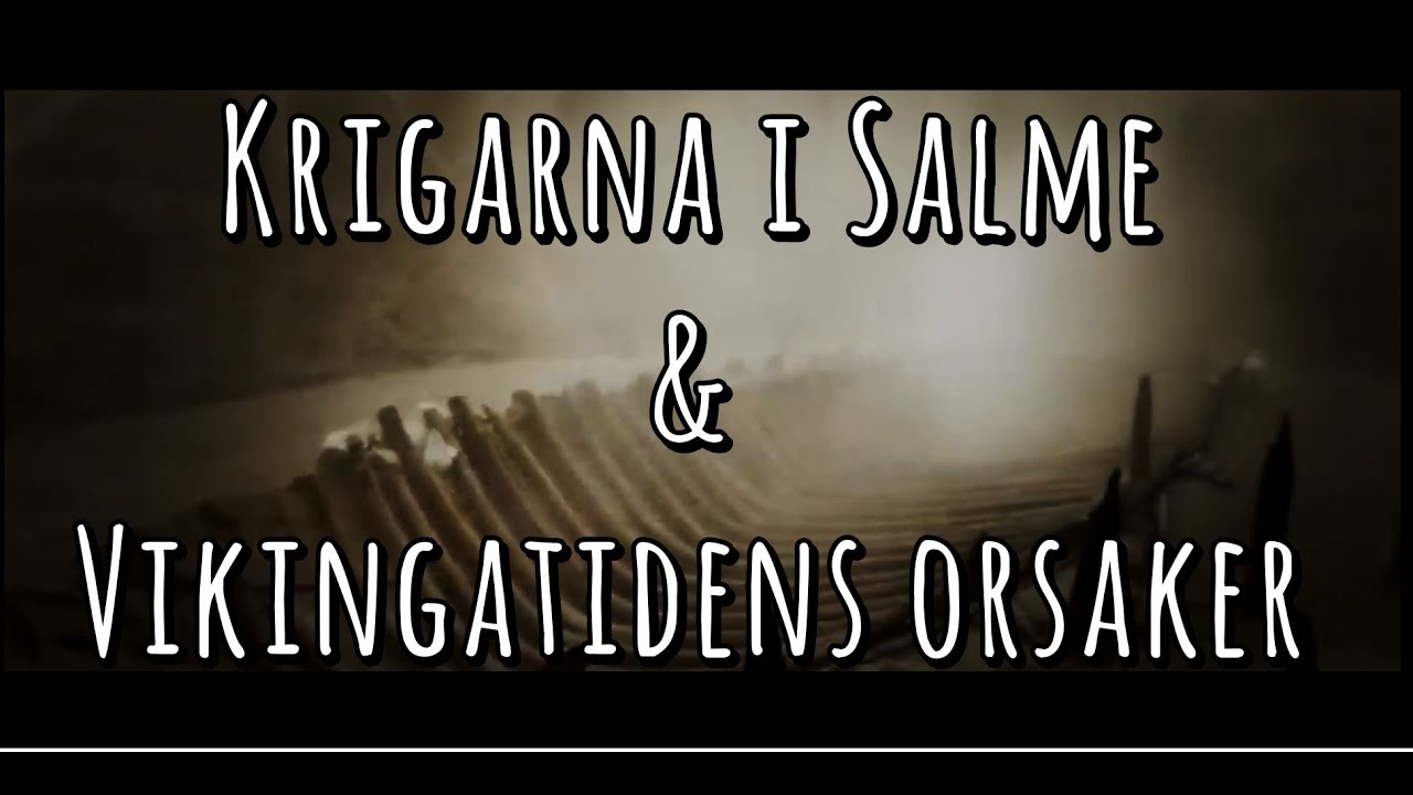 Vikings before Vikings | Krigarna i Salmes båtgravar
