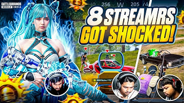 IRONITE Vs 8 Pro Streamer’s Most Intense Clutches🔥| Fastest 1vs4 Clutches | BGMI🧿
