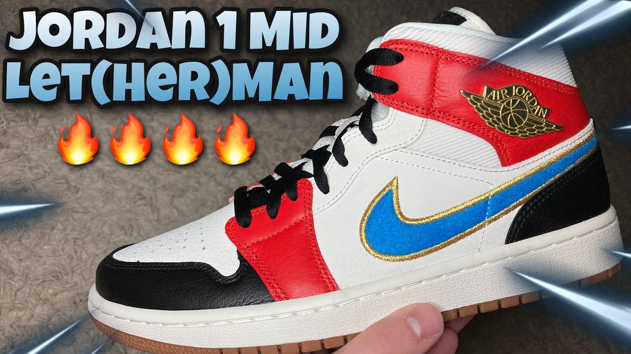 人気話題!Nike Wmns Air Jordan 1 Mid Let(Her)Man Jordan 1 Mid Let(Her)Man Detailed Review! Great investment