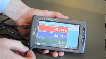 How to Use Internal Sensors on LabQuest2