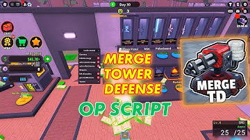 BEST Merge Tower Defense Script - Infinite Energy, Auto Collect, Kill All Zombies, Gun Mods (NO KEY)
