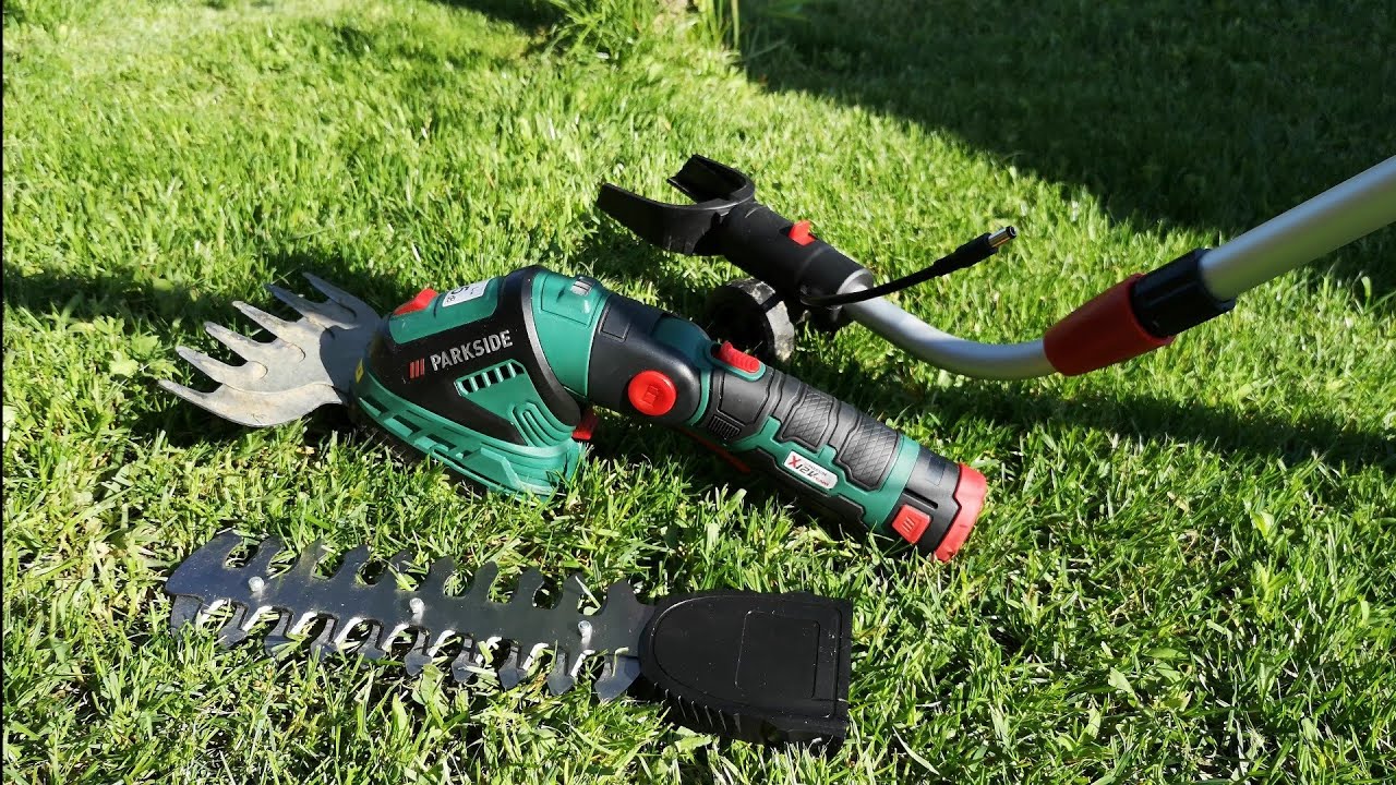 parkside cordless grass trimmer