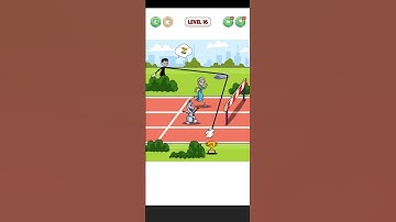 Thief puzzle : Draw to pass new level 16 complete Happy ending❤😄 #subscribe#trending#shortvideo