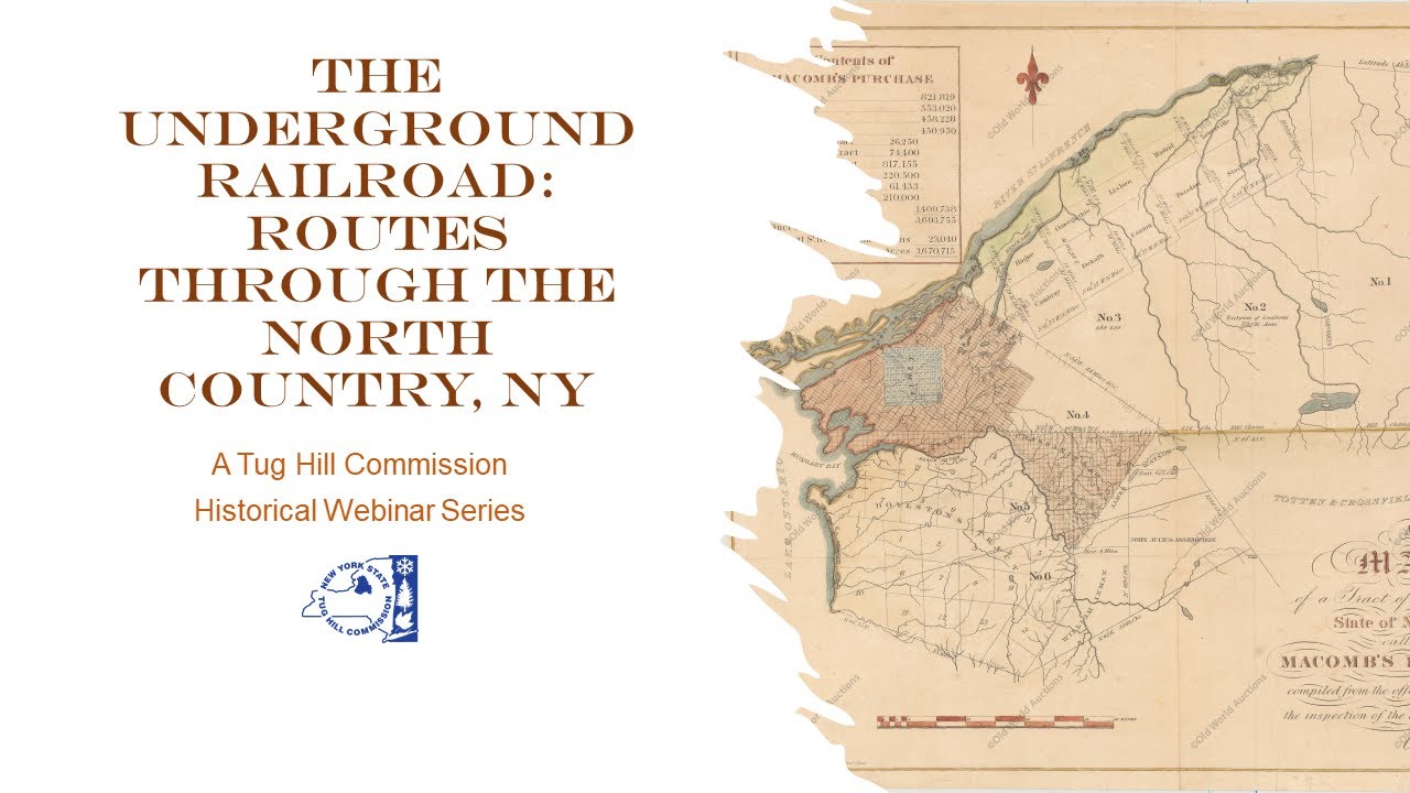 The Underground Railroad Routes Through The North Country Ny Youtube