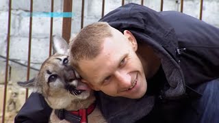 Po powrocie z misji w Afganistanie, adoptował pumę! [Przyłapani w akcji]