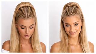 EASY BRAIDED HAIRSTYLE  🌷  Long Hair by Another Braid