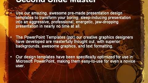 Historical Exploration PowerPoint Template by PoweredTemplate.com