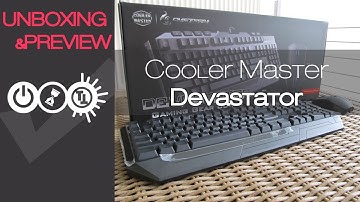 Cooler Master CMStorm Devastator Unboxing & Preview