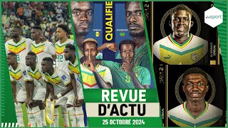 REVUE D'ACTU 25 Octobre :  Classement FIFA octobre 2024, Le Sénégal retrouve la Mauritanie en finale