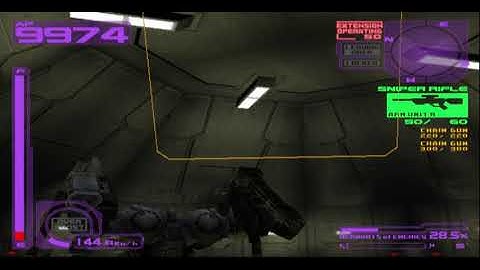 Armored Core 2 Another Age - VS Zaltehook with max AP tank