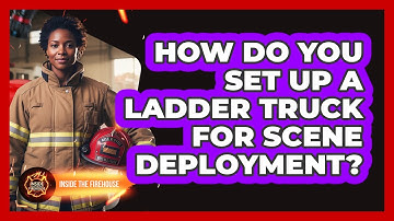 How Do You Set Up A Ladder Truck For Scene Deployment? - Inside the Firehouse