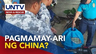 Unidentified floating object sa Maqueda Channel sa Catanduanes, posibleng pag-aari ng China - PNP