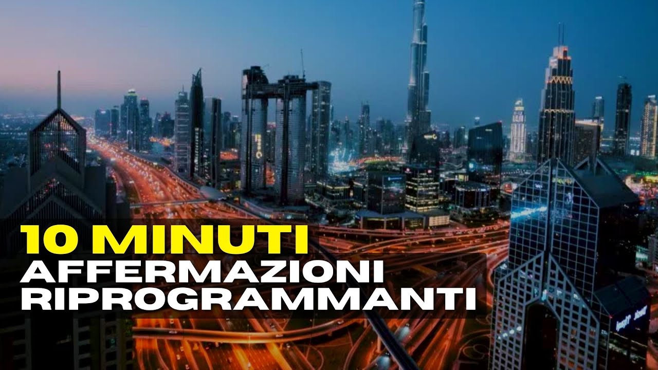 Riprogramma la tua mente alla ricchezza | 10 MINUTI | Attiva il MINDSET ...