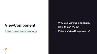 ViewComponent 101 and discussion