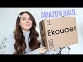 HUGE AMAZON CLOTHING HAUL ft Ekouaer !! *trendy items*