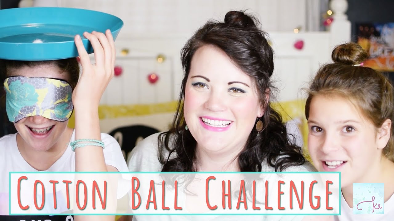 Cotton Ball Challenge Keisha Egbert YouTube