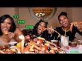 Seafood Boil with Porsha and Lauren Williams from Real Housewives of Atlanta