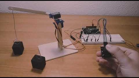Grúa con Arduino - Con servomotores