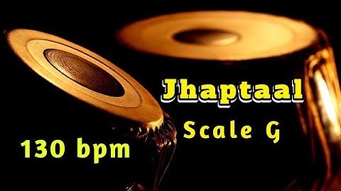Tabla | Jhaptaal  | Tabla 130 bpm |  Scale G | Tanpura [Pa Sa] | HD Quality Sound | Tabla Online.
