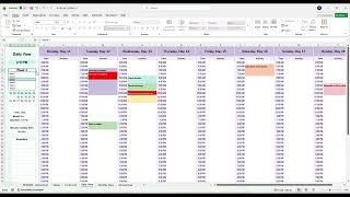 Plan Your Day With This Daily To-Do List | Google Sheets & Excel