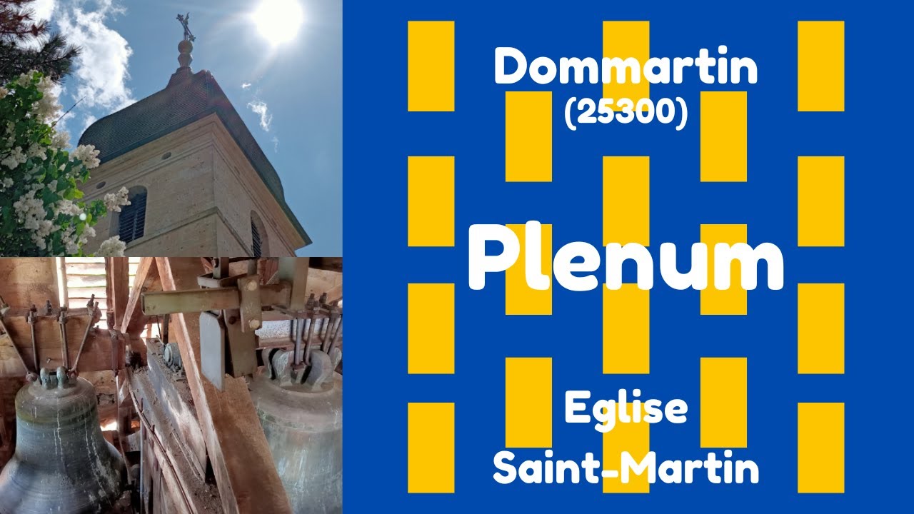 CLOCHES - Dommartin (25300), Eglise Saint-Martin