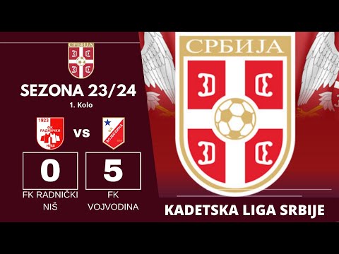 FK Radnički Niš - FK Vojvodina (Kadetska Liga Srbije)1/2 
