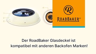 Roadbaker Glasdeckel Kompatibel Mit Vielen Backofen-Marken