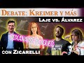 Debate: Kreimer, Laje, Álvarez - con Zicarelli