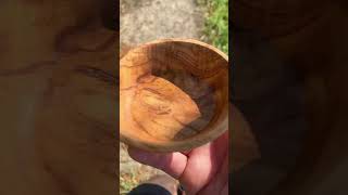 Bowl with legs #running #amazingwoodworking￼￼ #nature #woodturning #woodwood #shots #silly