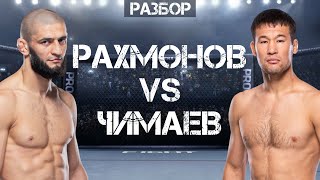 Хамзат Чимаев vs Шавкат Рахмонов: разбор боя, прогноз