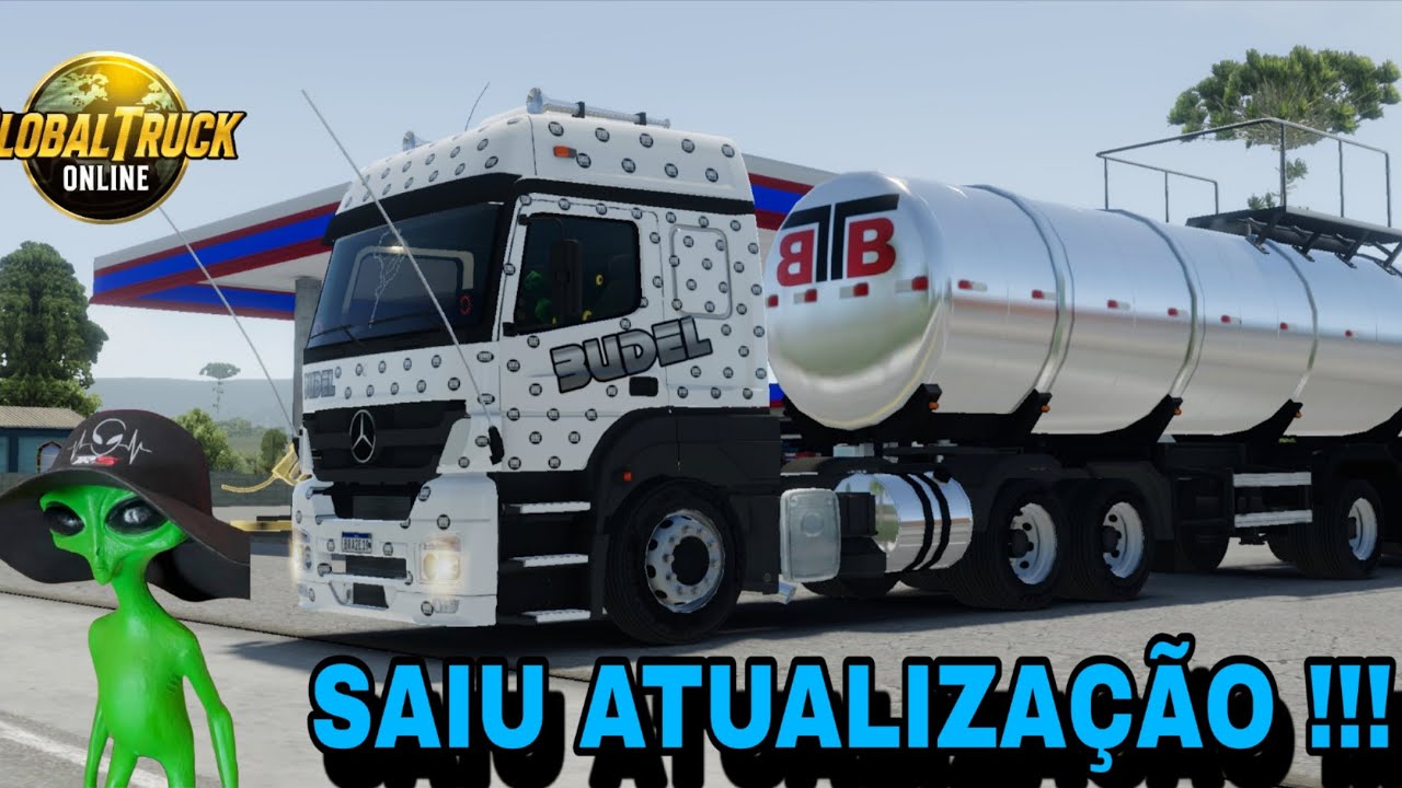 SAIUU ATUALIZAÇÃO DO GLOBAL TRUCK ONLINE SIMULATOR NA PLAY STORE 😎🚛📷🇧🇷
