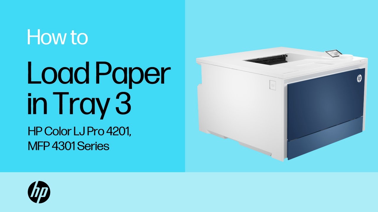 HP Color LaserJet Pro 4201, 4202, 4203, MFP 4301, 4302, 4303 Load