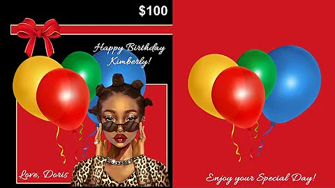 Create a Personalized Money or Gift Card Holder us...